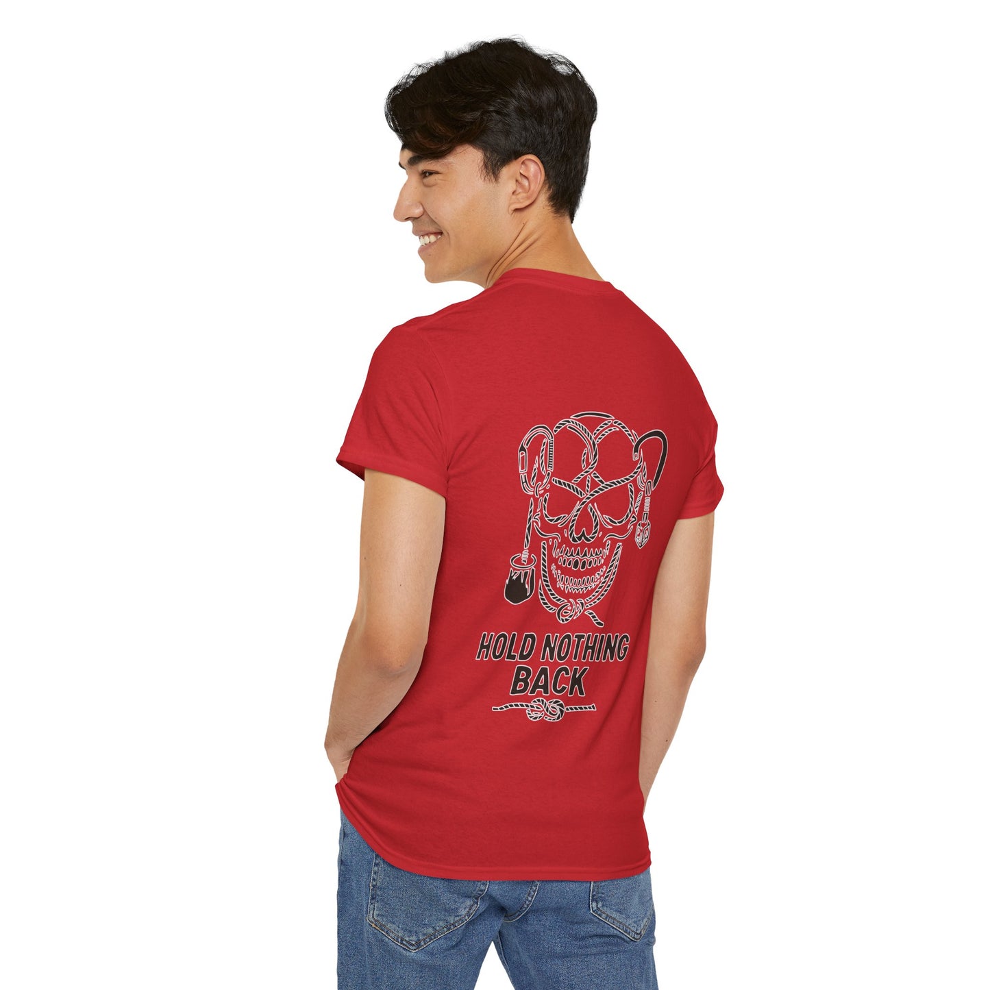 Skull 'Hold Nothing Back' Graphic Tee