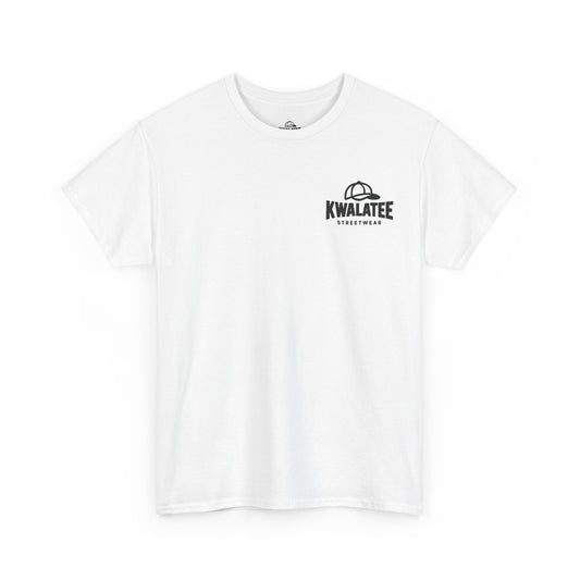 Music Logo T‑Shirt — "Kwalatee Music" Graphic Tee (Cap & Headphones)