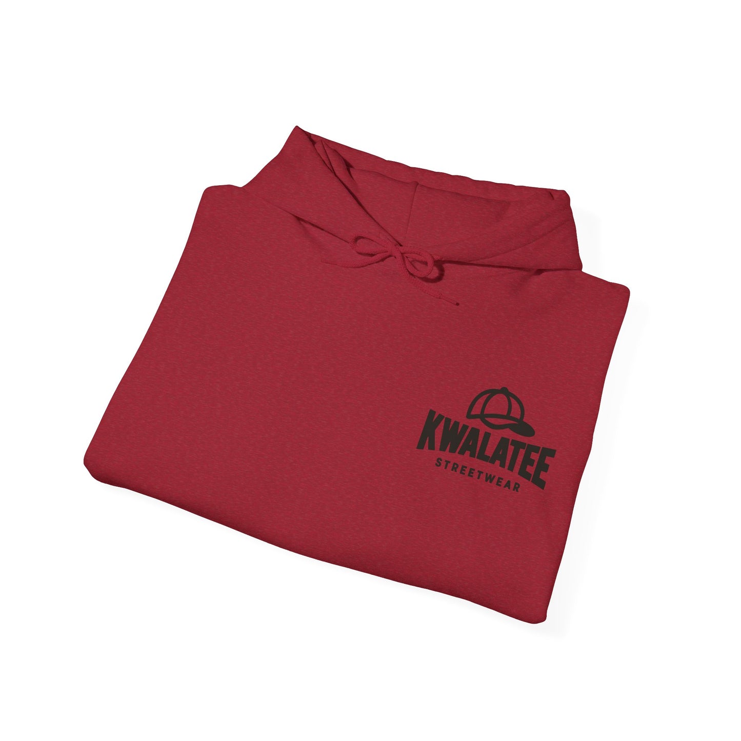 Kwalatee Streetwear Hoodie – Logo Pullover with Cap Graphic