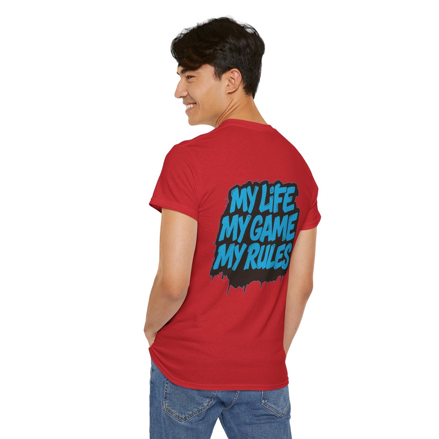 Graphic Tee — "My Life My Game My Rules" Streetwear T-Shirt