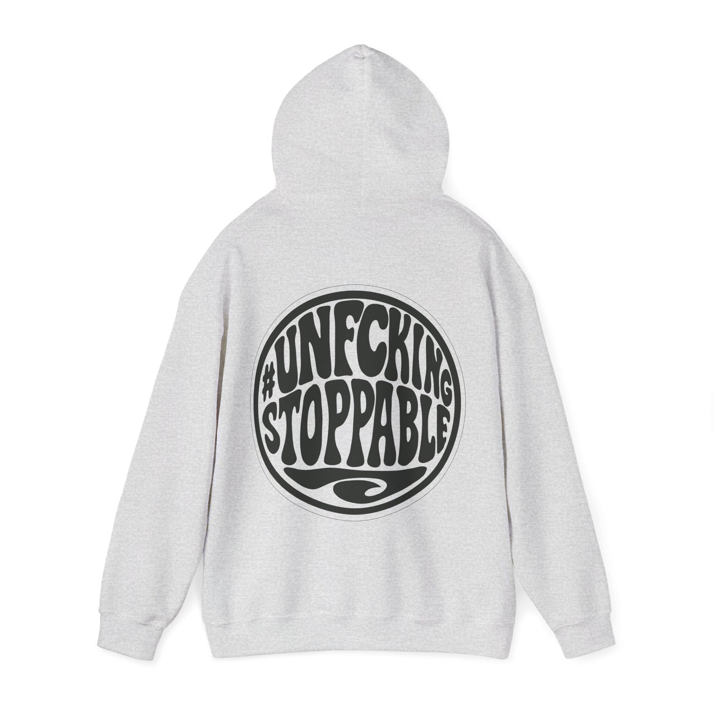 #UNFCKINGSTOPPABLE Hoodie – Bold Graphic Streetwear Pullover