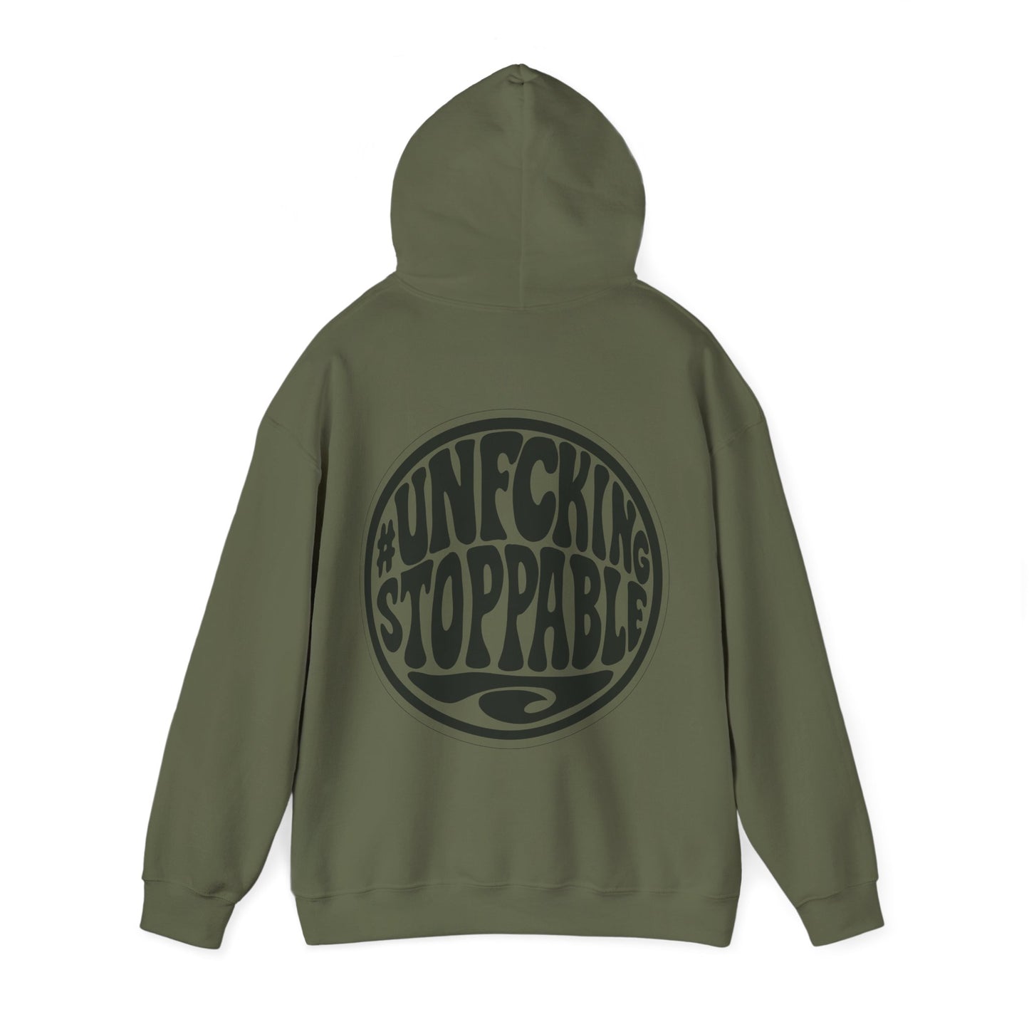 #UNFCKINGSTOPPABLE Hoodie – Bold Graphic Streetwear Pullover
