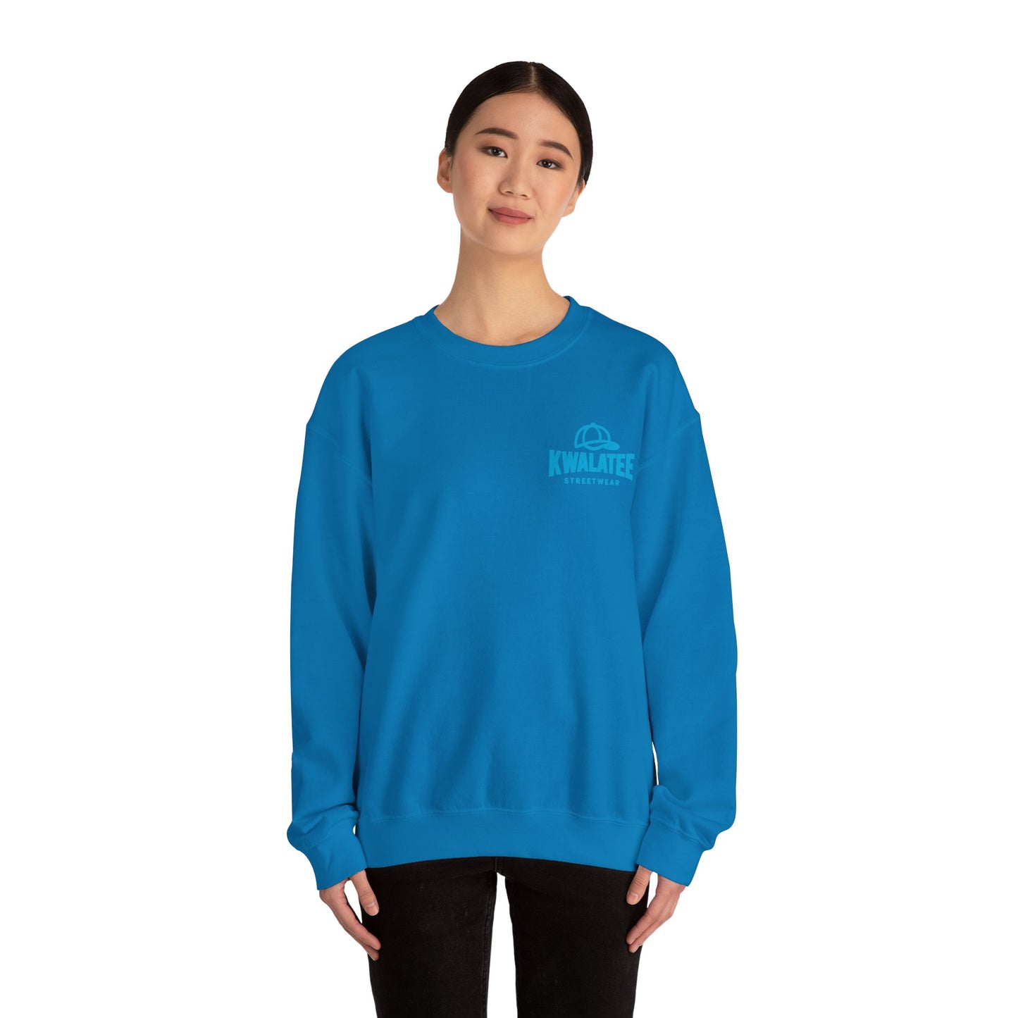 Crewneck Sweatshirt — My Life My Game My Rules Graffiti Design