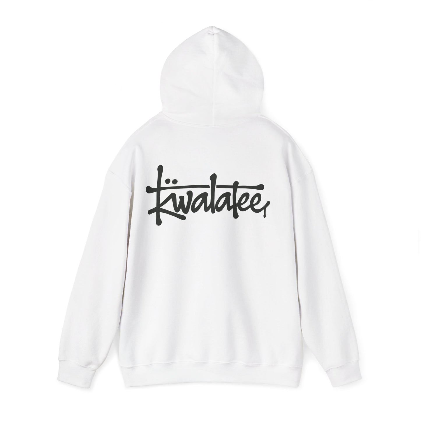 Kiwalatee Logo Hoodie — Minimal Script Logo Pullover