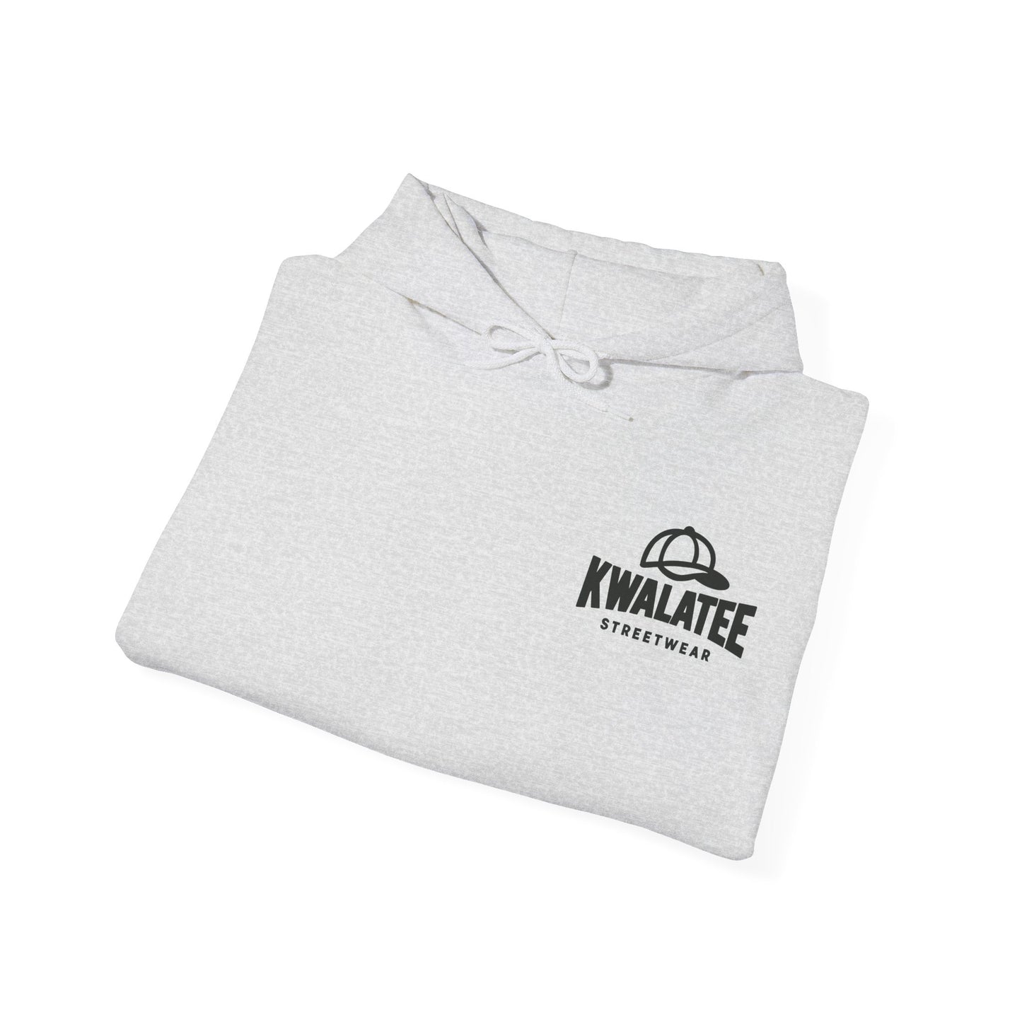 Music Lover Hoodie — 'Kwalatee' Logo & Headphones Girl Graphic