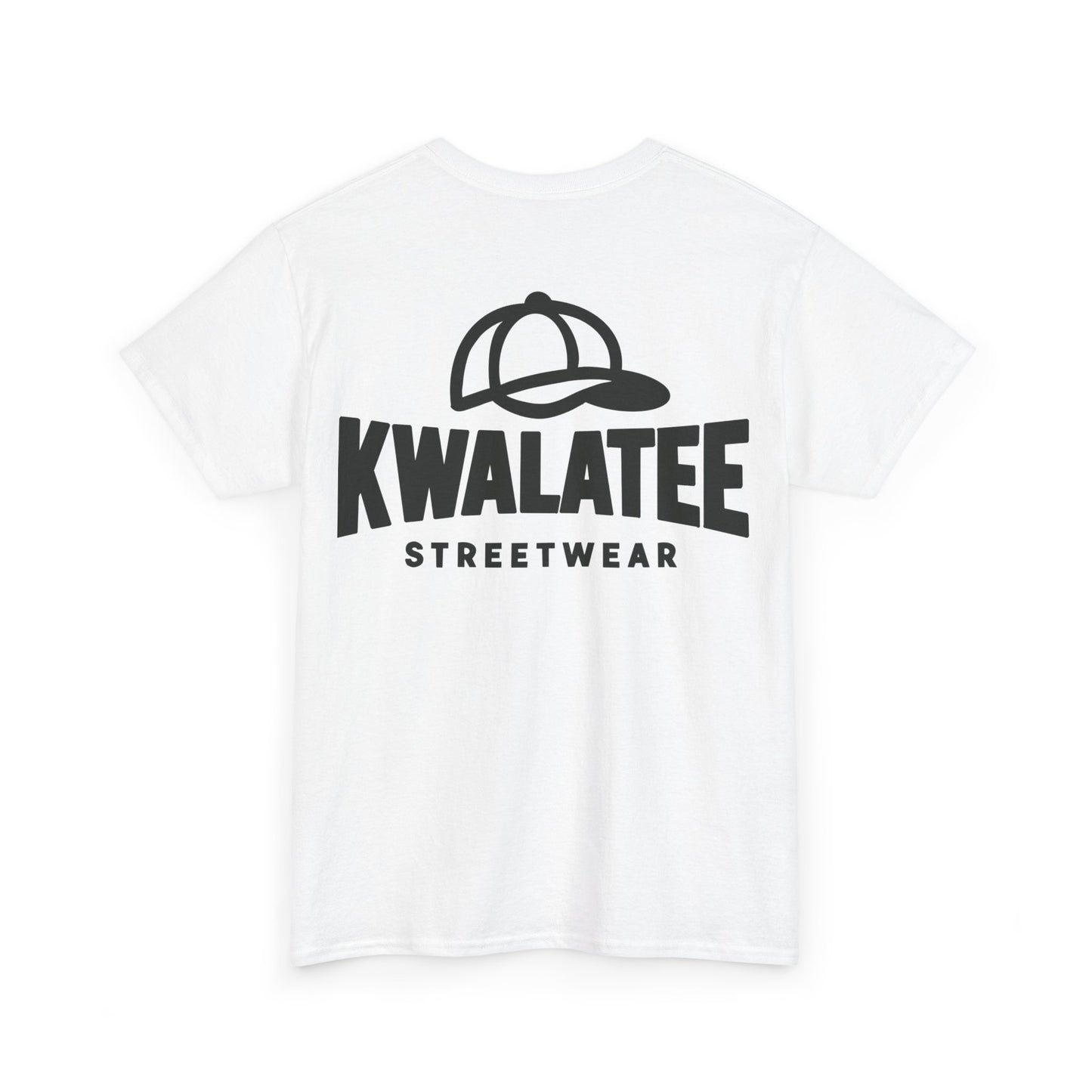 Kwalatee Streetwear Graphic Tee — Bold Cap Logo T-Shirt