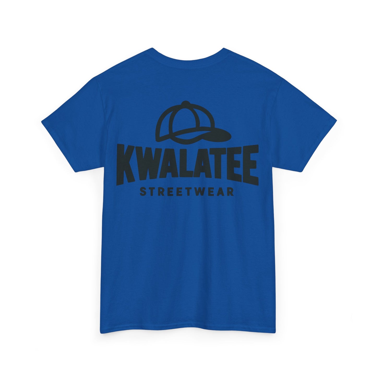 Kwalatee Streetwear Graphic Tee — Bold Cap Logo T-Shirt