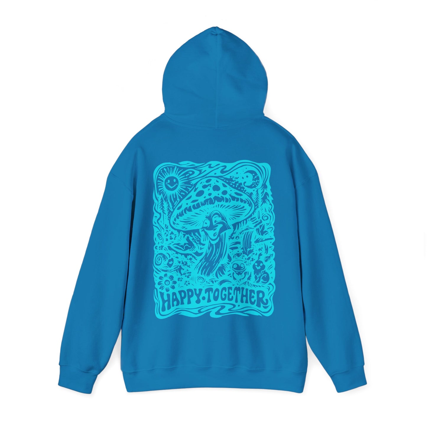 Happy Together Mushroom Hoodie — Kwalatee Graphic Pullover