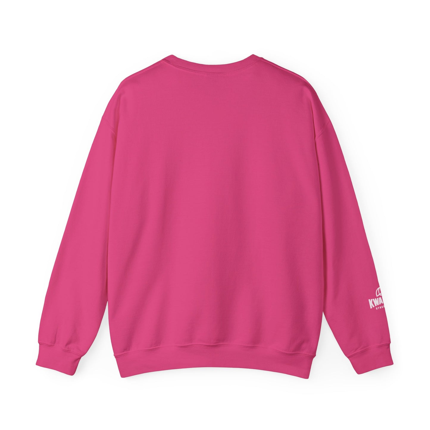 Kwalatee Streetwear Crewneck Sweatshirt — Minimal Logo Black Pullover