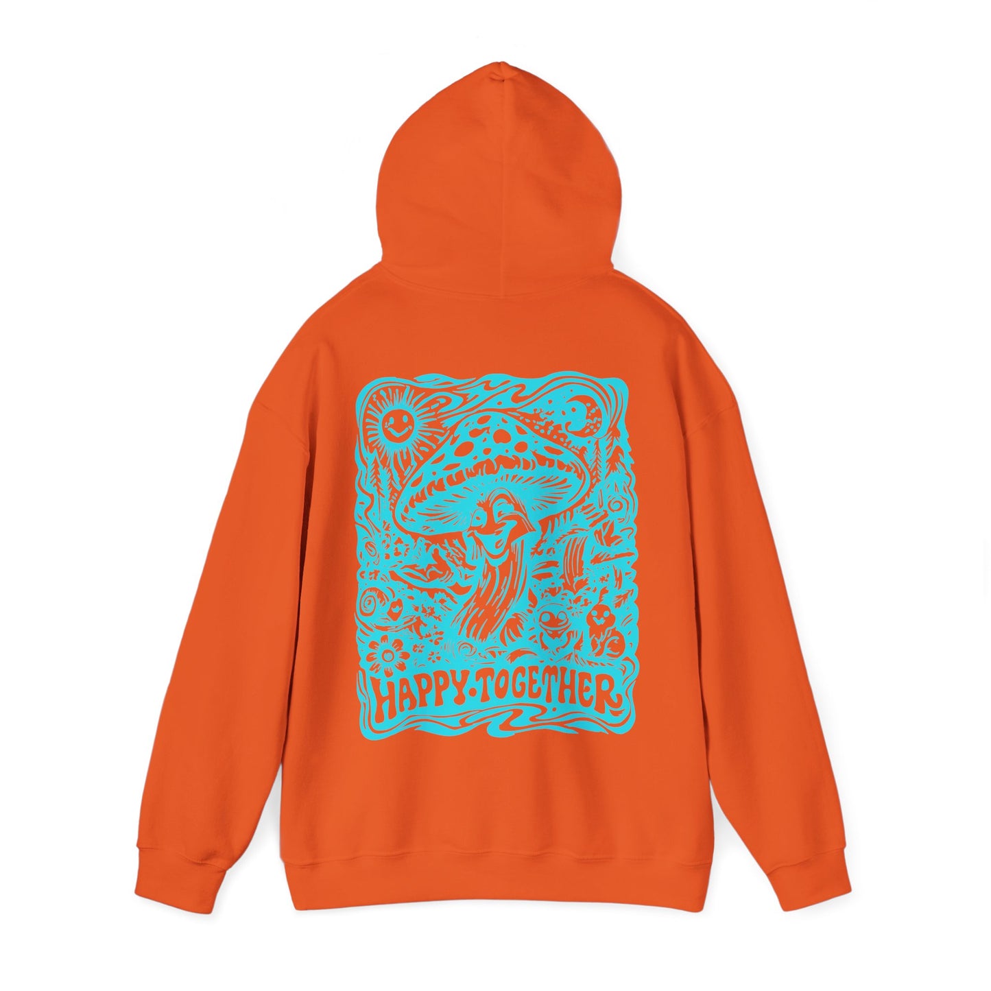 Happy Together Mushroom Hoodie — Kwalatee Graphic Pullover