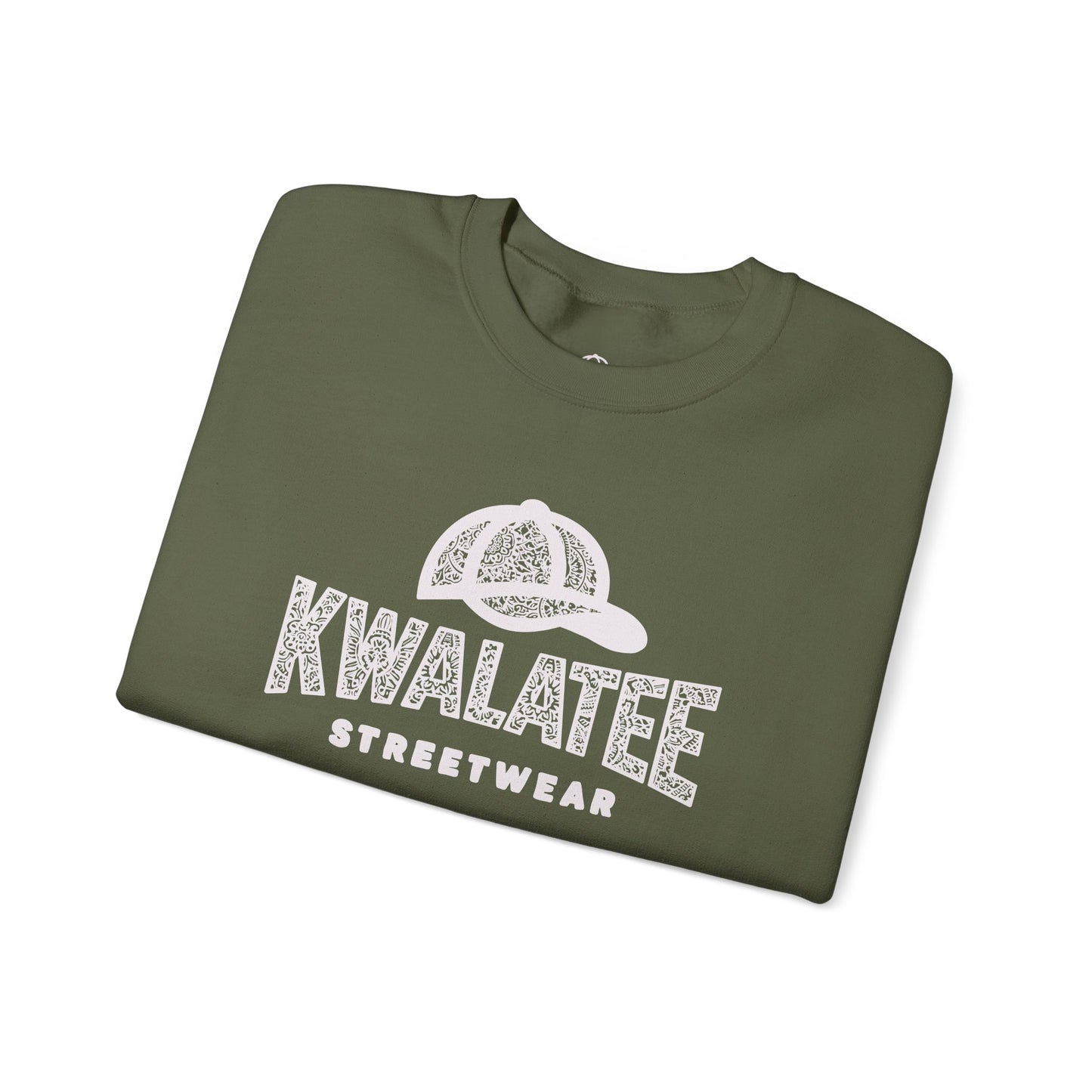 Kwalatee Streetwear Crewneck Sweatshirt — Mandala Logo
