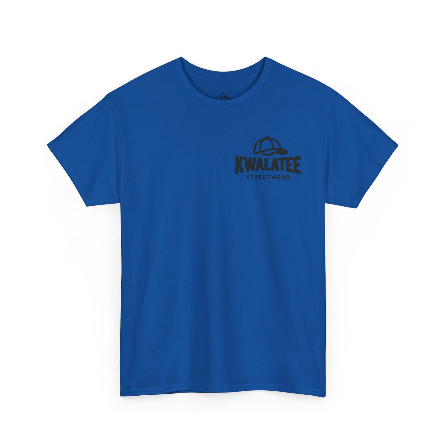 Kwalatee Streetwear Graphic Tee — Bold Cap Logo T-Shirt