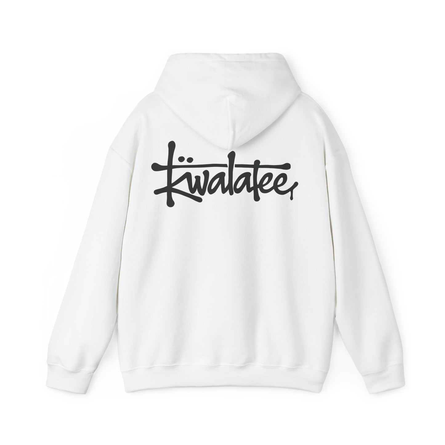Kiwalatee Logo Hoodie — Minimal Script Logo Pullover