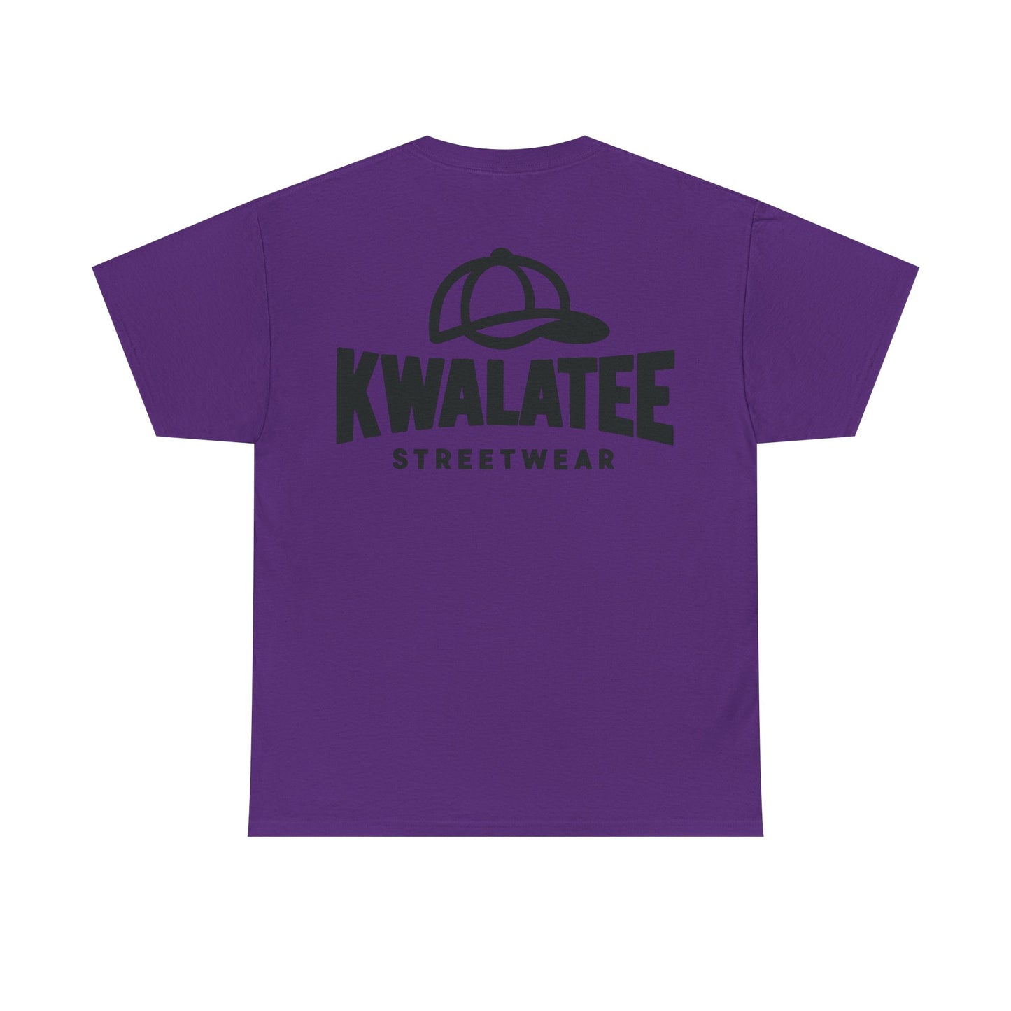 Kwalatee Streetwear Graphic Tee — Bold Cap Logo T-Shirt
