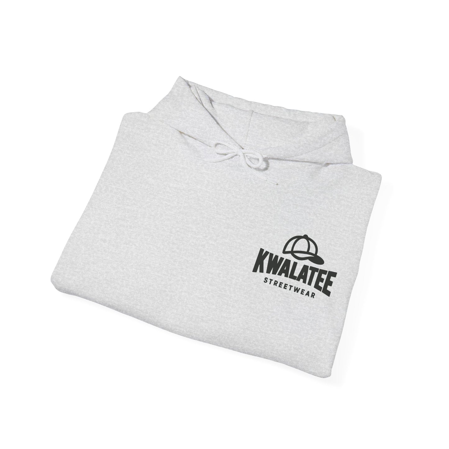 Kwalatee Streetwear Hoodie – Logo Pullover with Cap Graphic