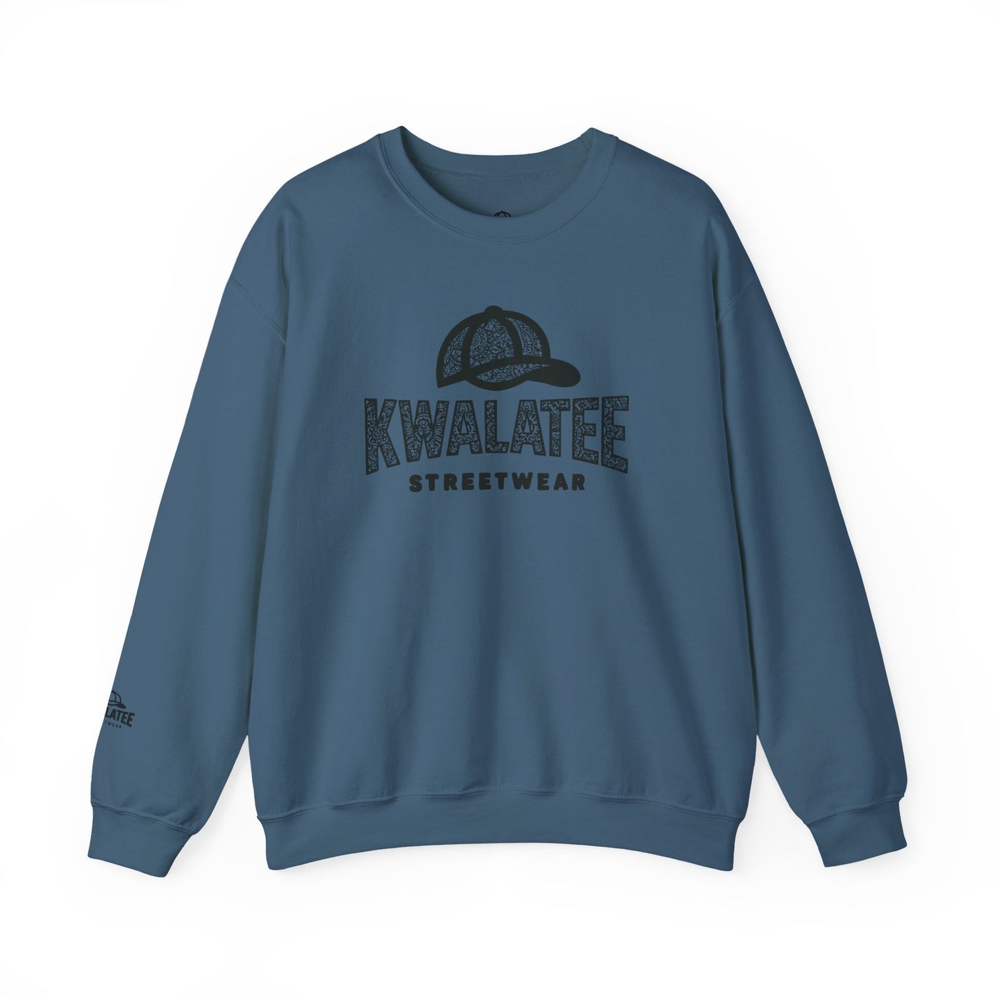Kwalatee Streetwear Crewneck Sweatshirt — Mandala Logo