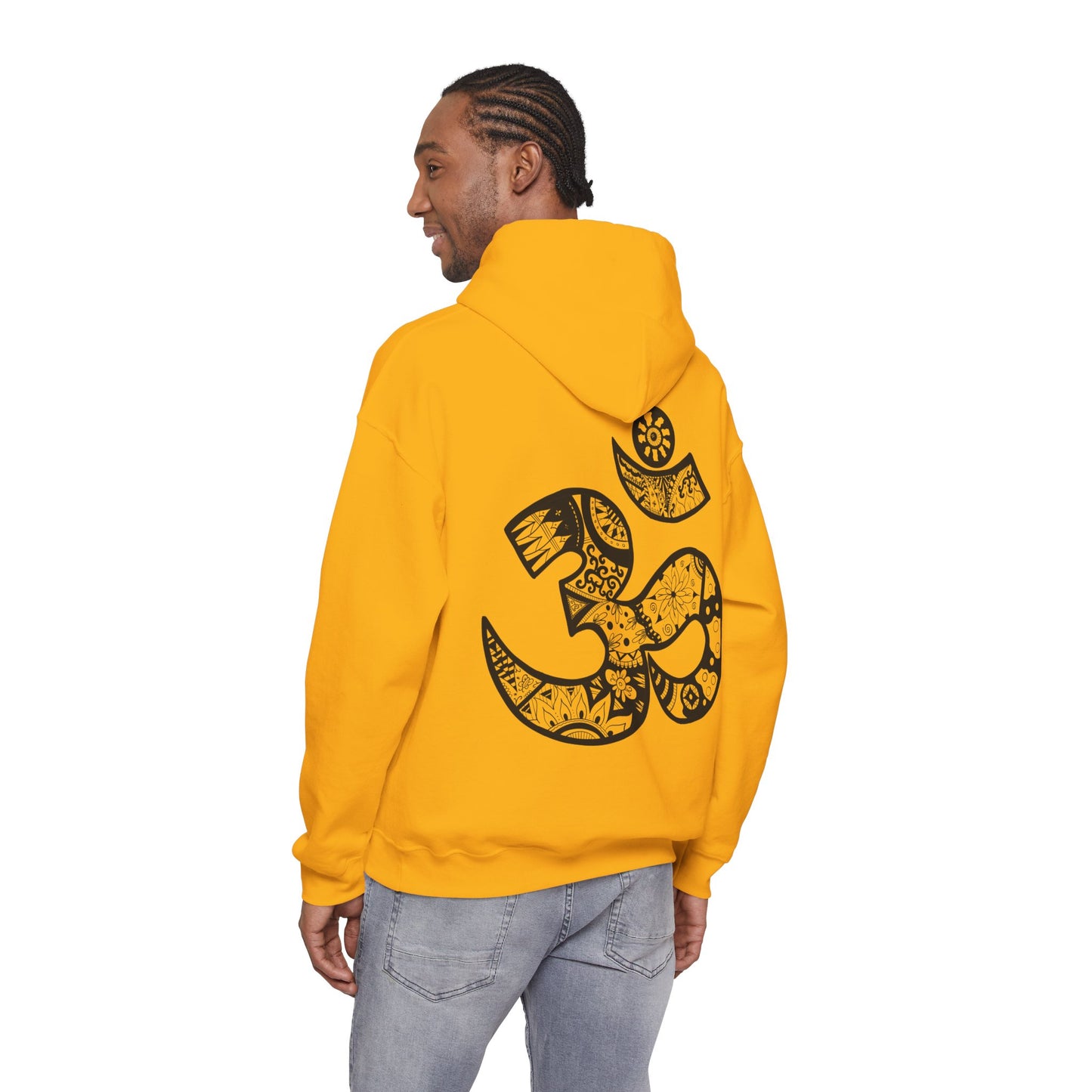 Om Hoodie Mandala inspired