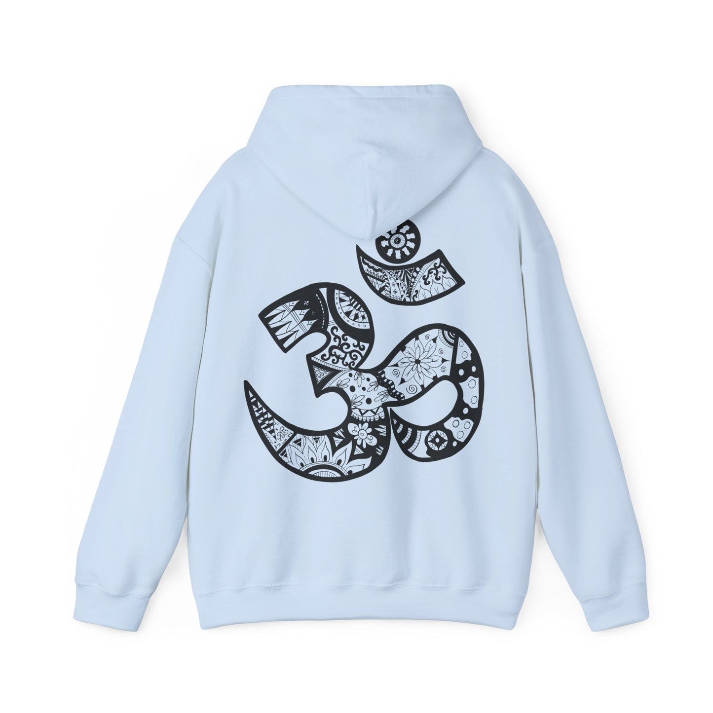 Om Hoodie Mandala inspired