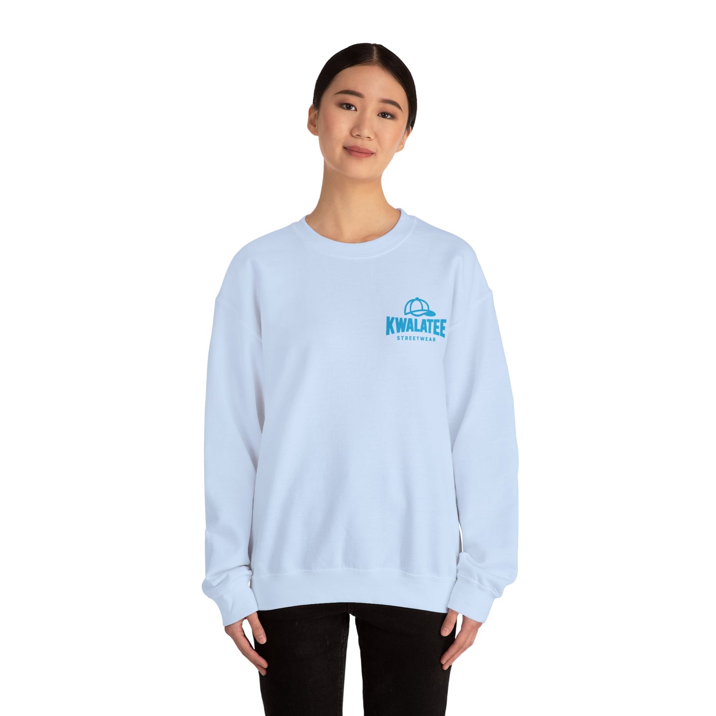 Crewneck Sweatshirt — My Life My Game My Rules Graffiti Design