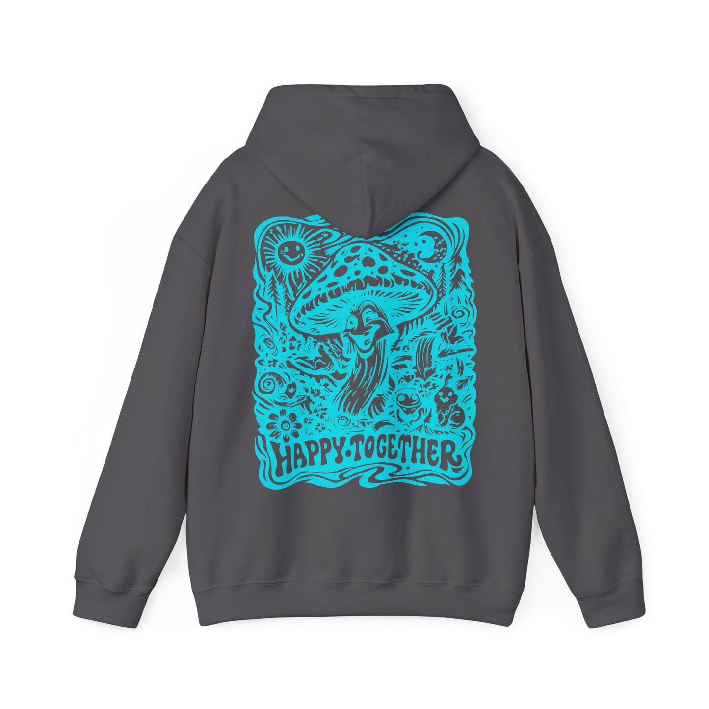 Happy Together Mushroom Hoodie — Kwalatee Graphic Pullover
