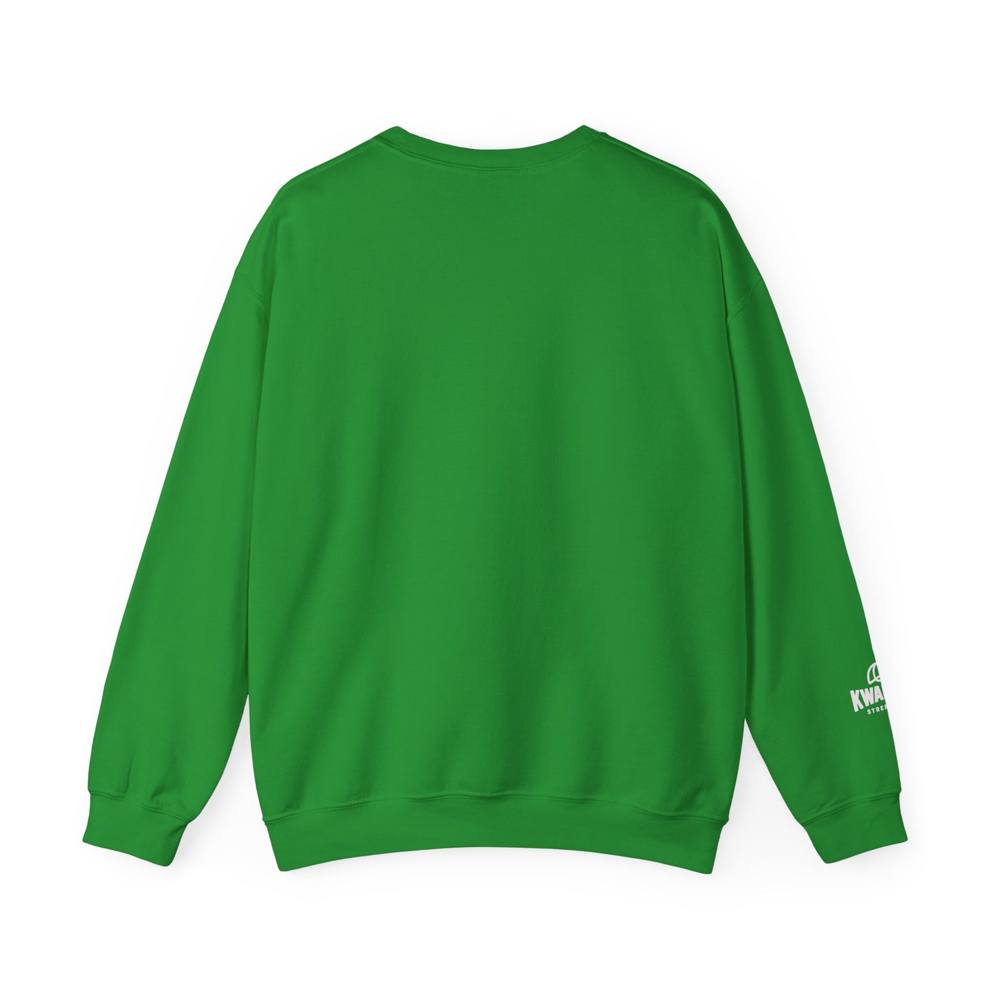 Kwalatee Streetwear Crewneck Sweatshirt — Minimal Logo Black Pullover