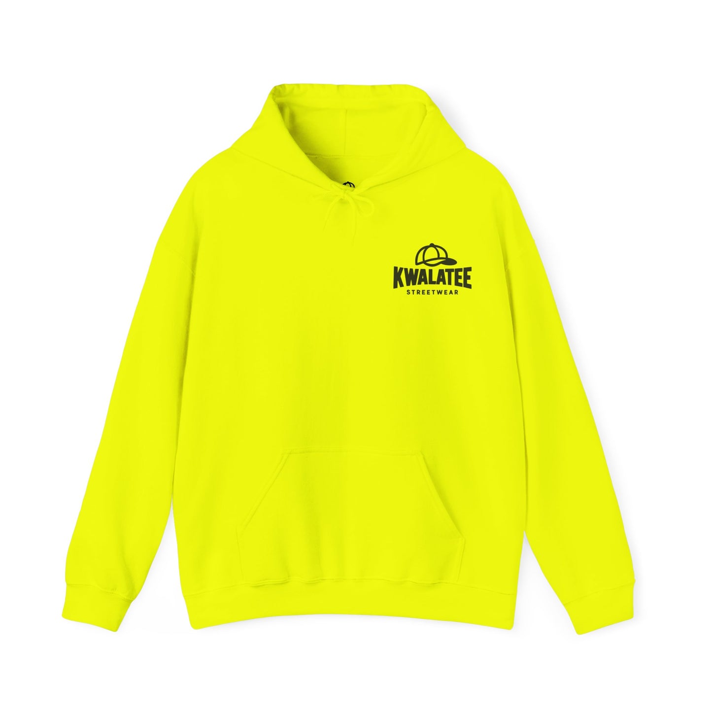 Music Lover Hoodie — 'Kwalatee' Logo & Headphones Girl Graphic