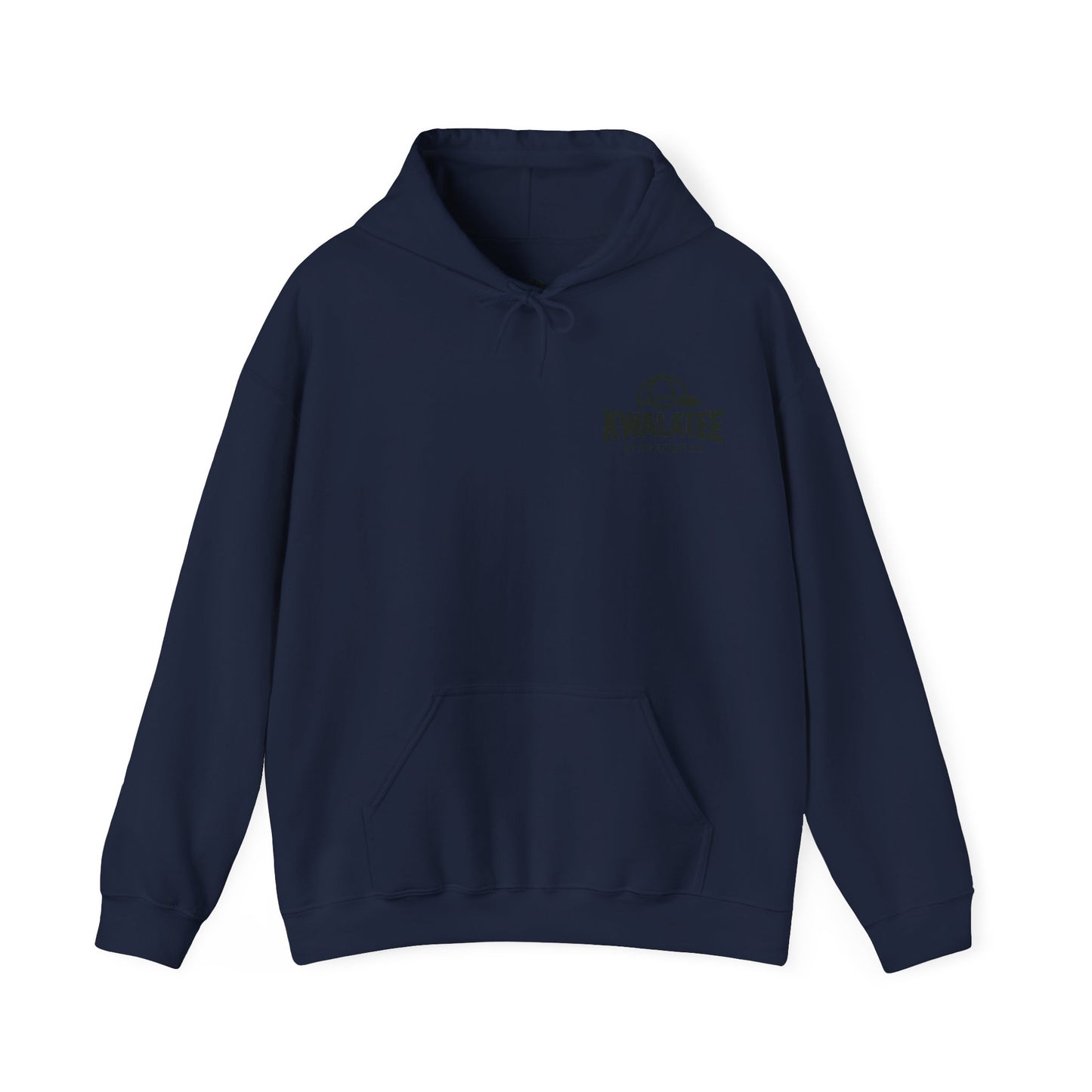 Music Lover Hoodie — 'Kwalatee' Logo & Headphones Girl Graphic