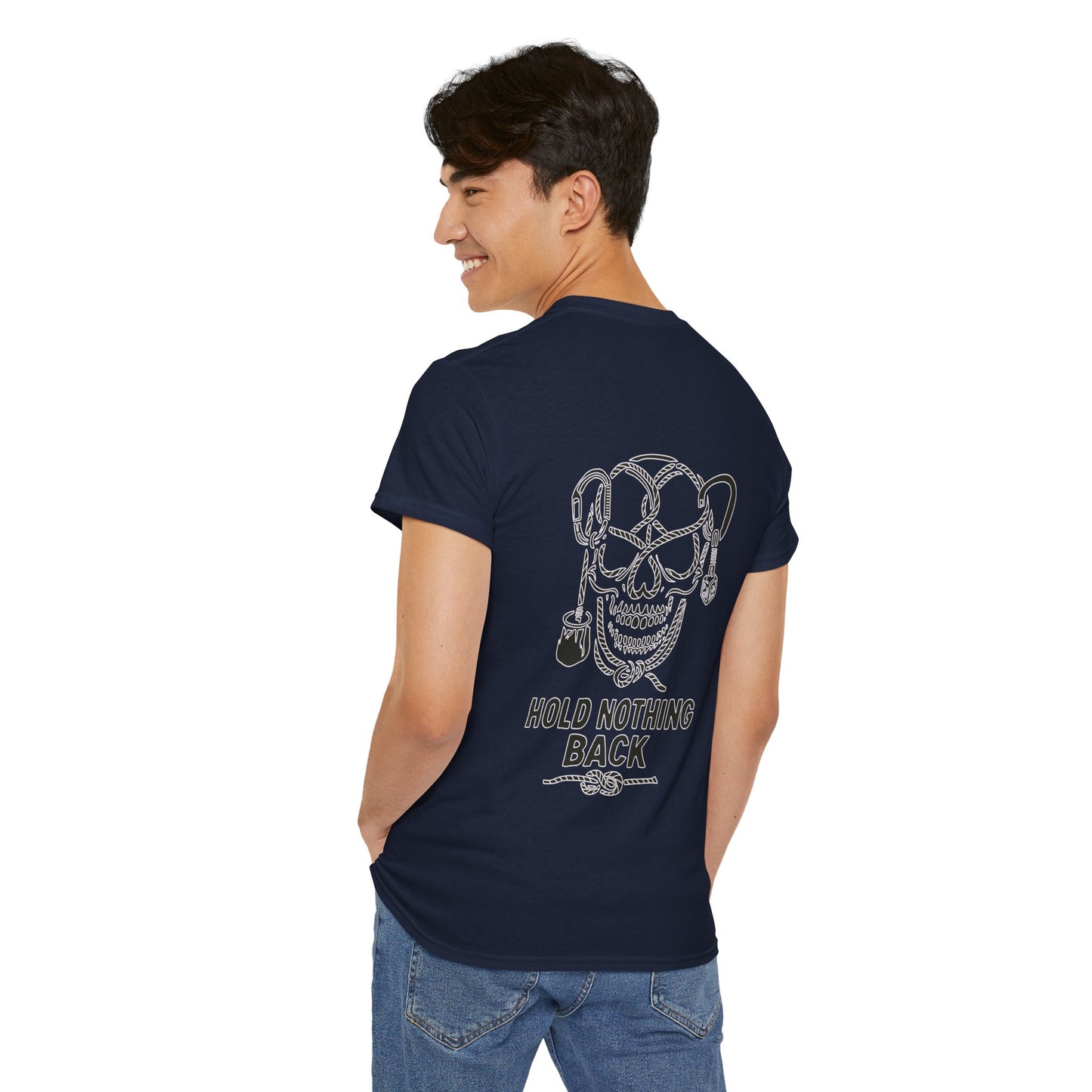 Skull 'Hold Nothing Back' Graphic Tee