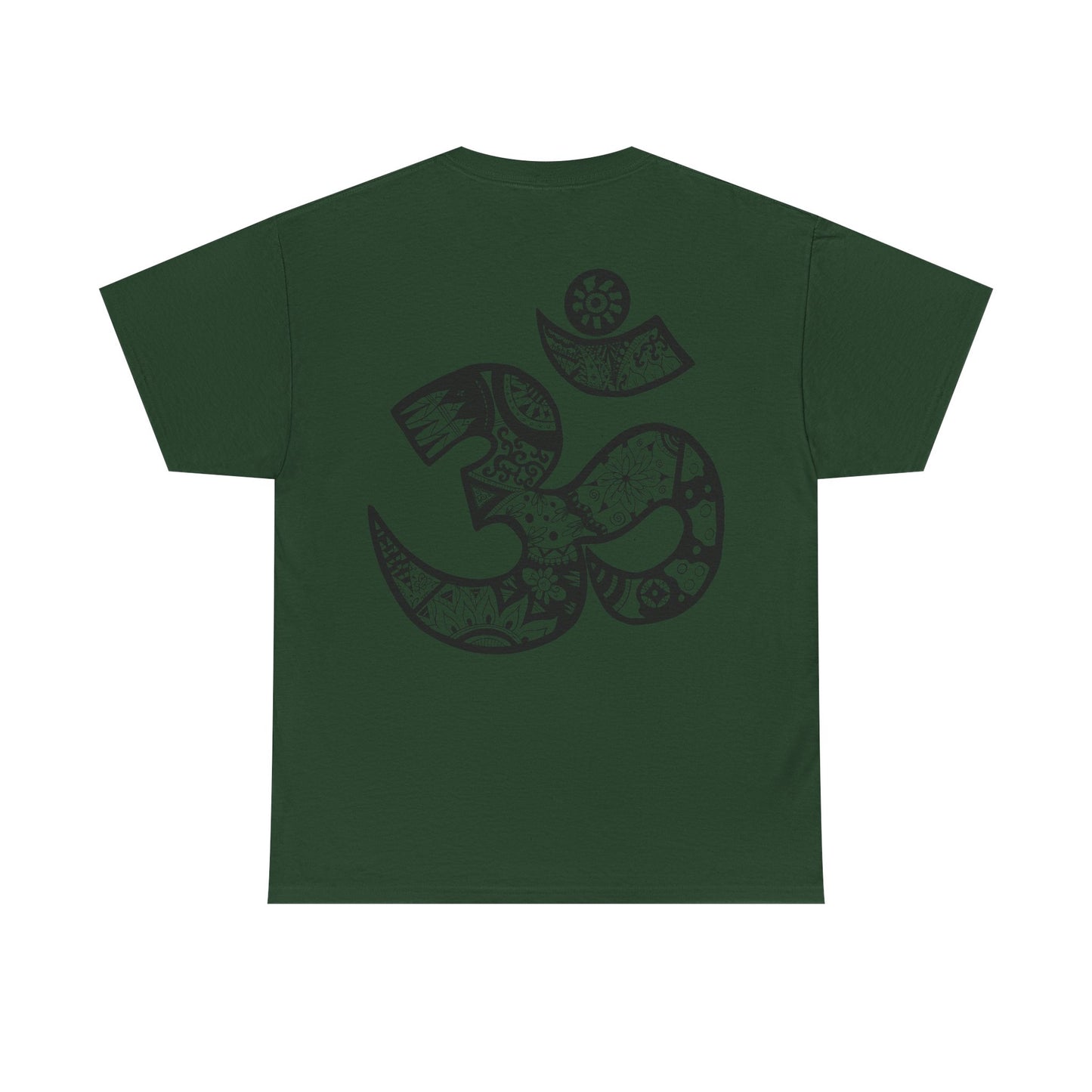 Om Symbol Tee — Hand-Drawn Mandala Om Spiritual Yoga T-Shirt