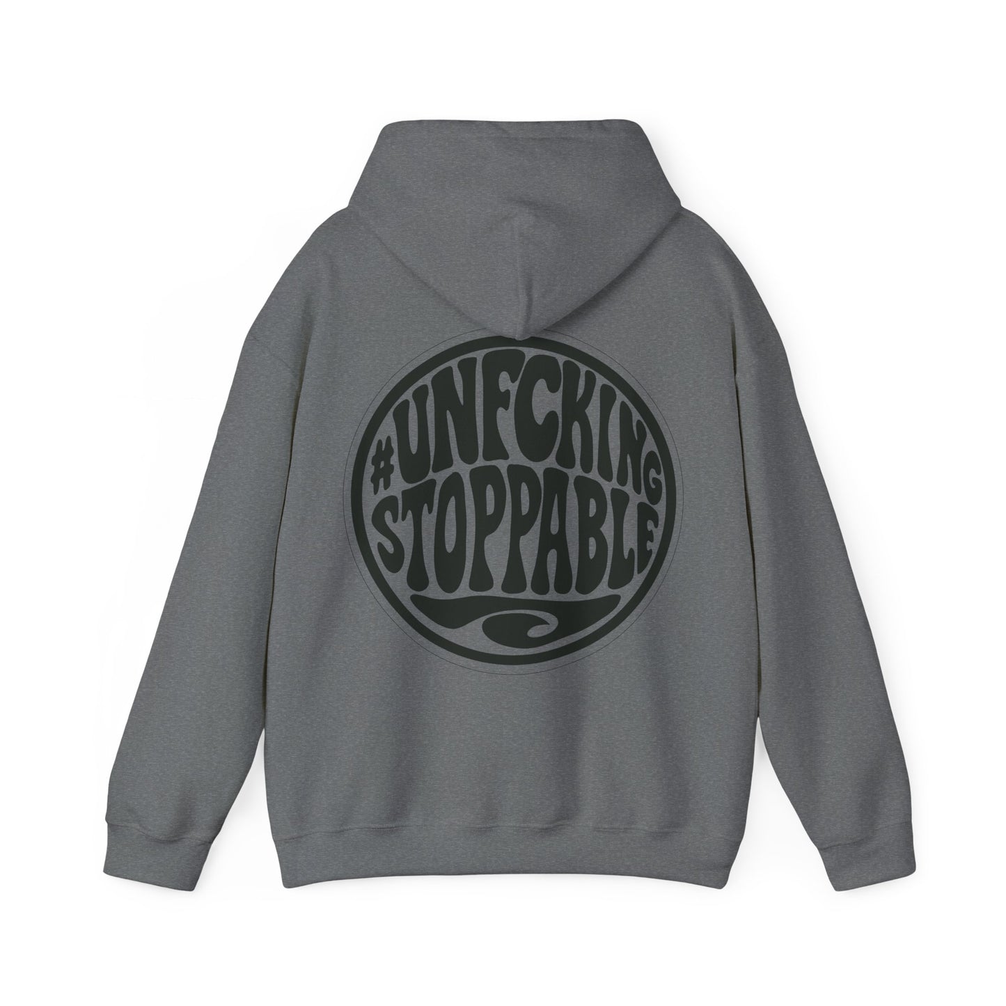 #UNFCKINGSTOPPABLE Hoodie – Bold Graphic Streetwear Pullover