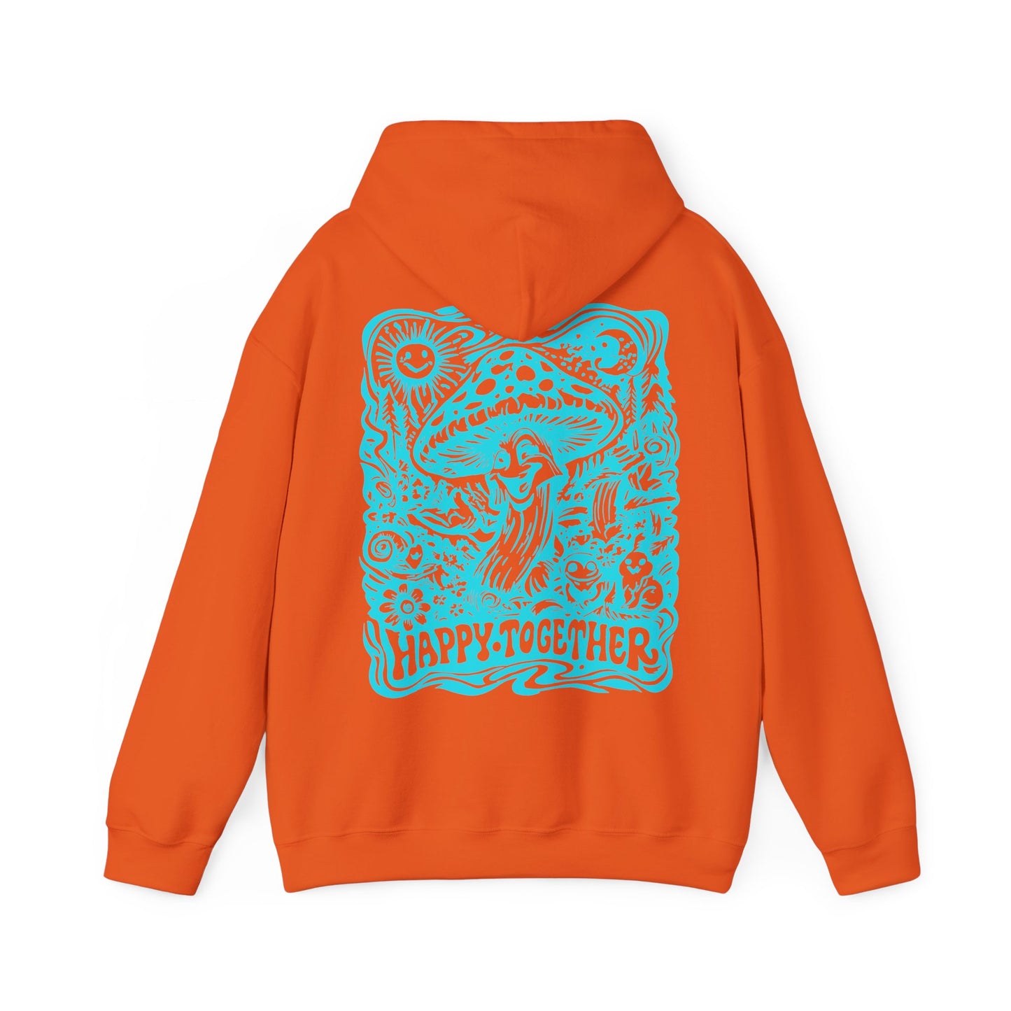 Happy Together Mushroom Hoodie — Kwalatee Graphic Pullover