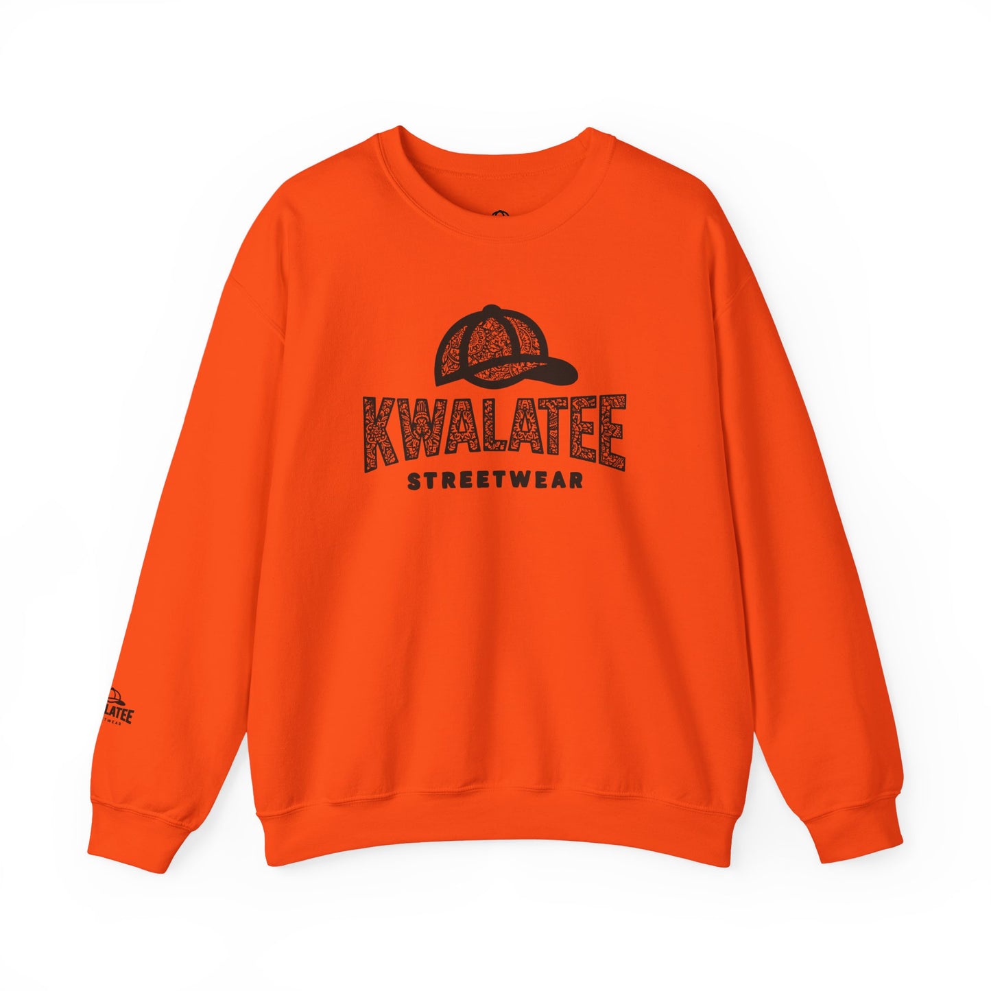 Kwalatee Streetwear Crewneck Sweatshirt — Mandala Logo
