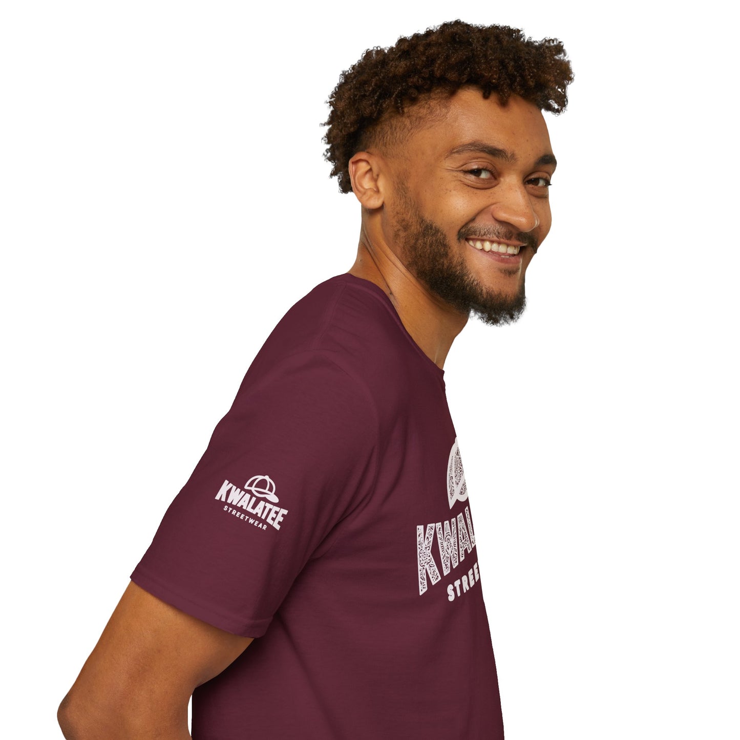 Kwalatee Streetwear T‑Shirt — Mandala Logo
