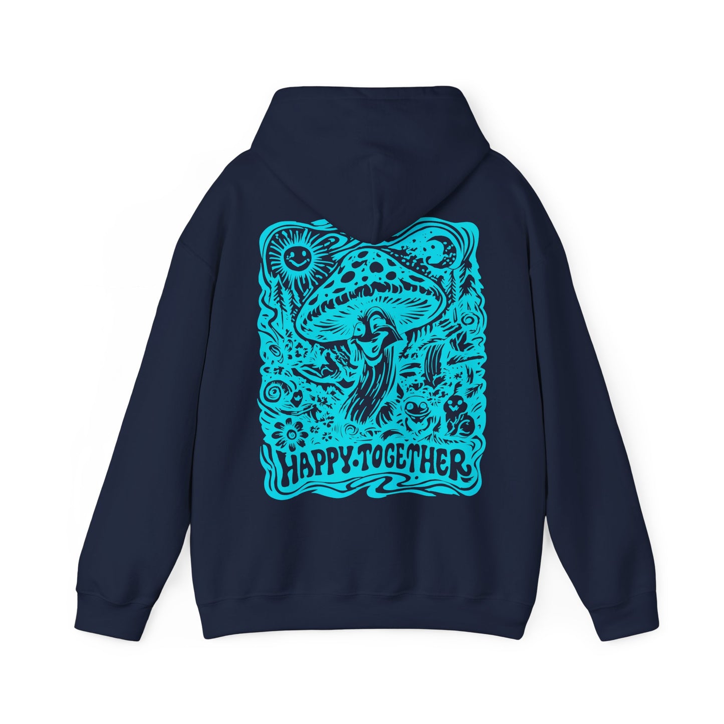 Happy Together Mushroom Hoodie — Kwalatee Graphic Pullover