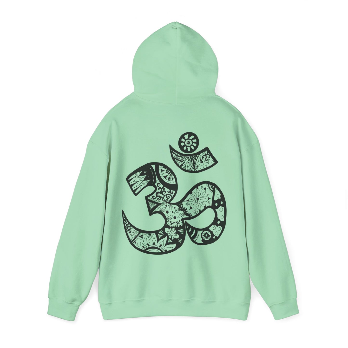 Om Hoodie Mandala inspired