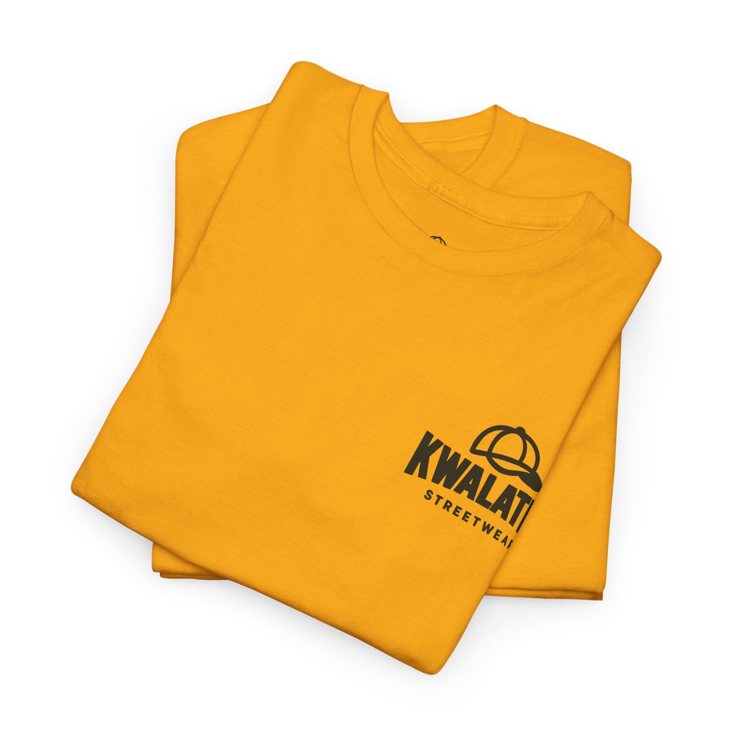 Mandala eye Graphic Tee — Kwalatee® Chest Logo & Ornamental Back Print