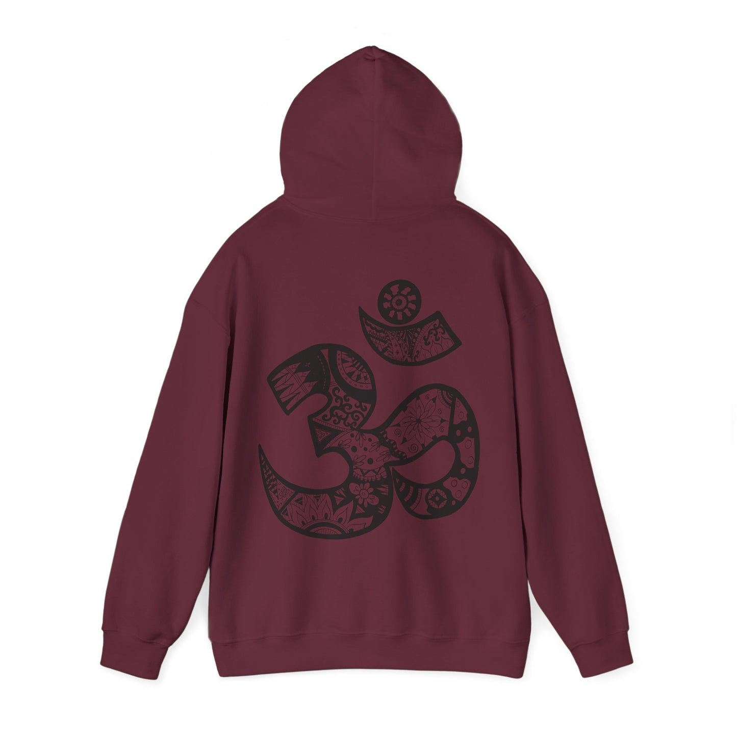 Om Hoodie Mandala inspired