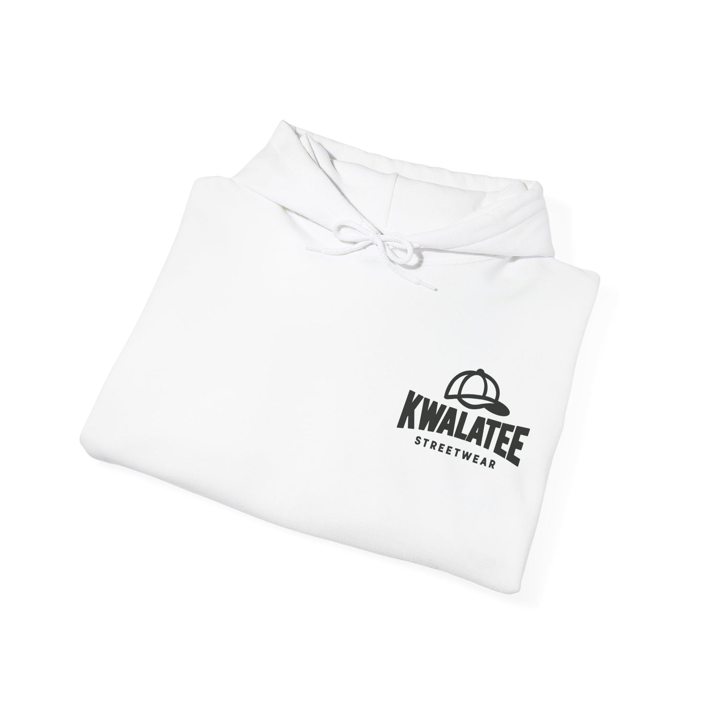 Kwalatee Streetwear Hoodie – Logo Pullover with Cap Graphic