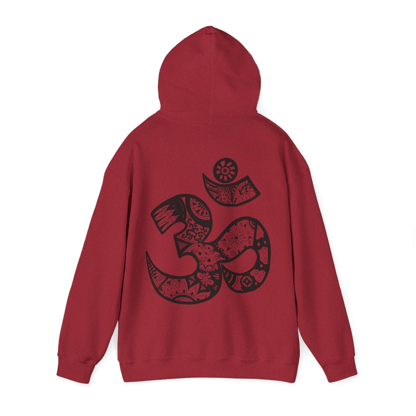 Om Hoodie Mandala inspired