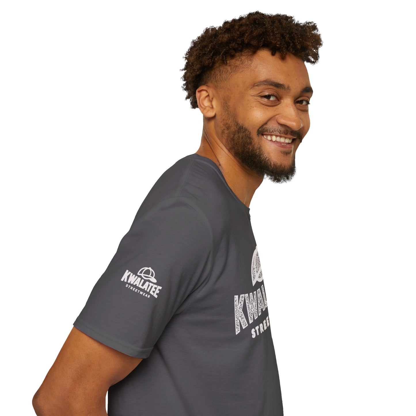 Kwalatee Streetwear T‑Shirt — Mandala Logo