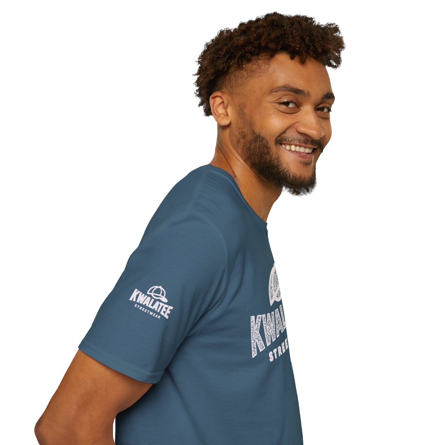 Kwalatee Streetwear T‑Shirt — Mandala Logo