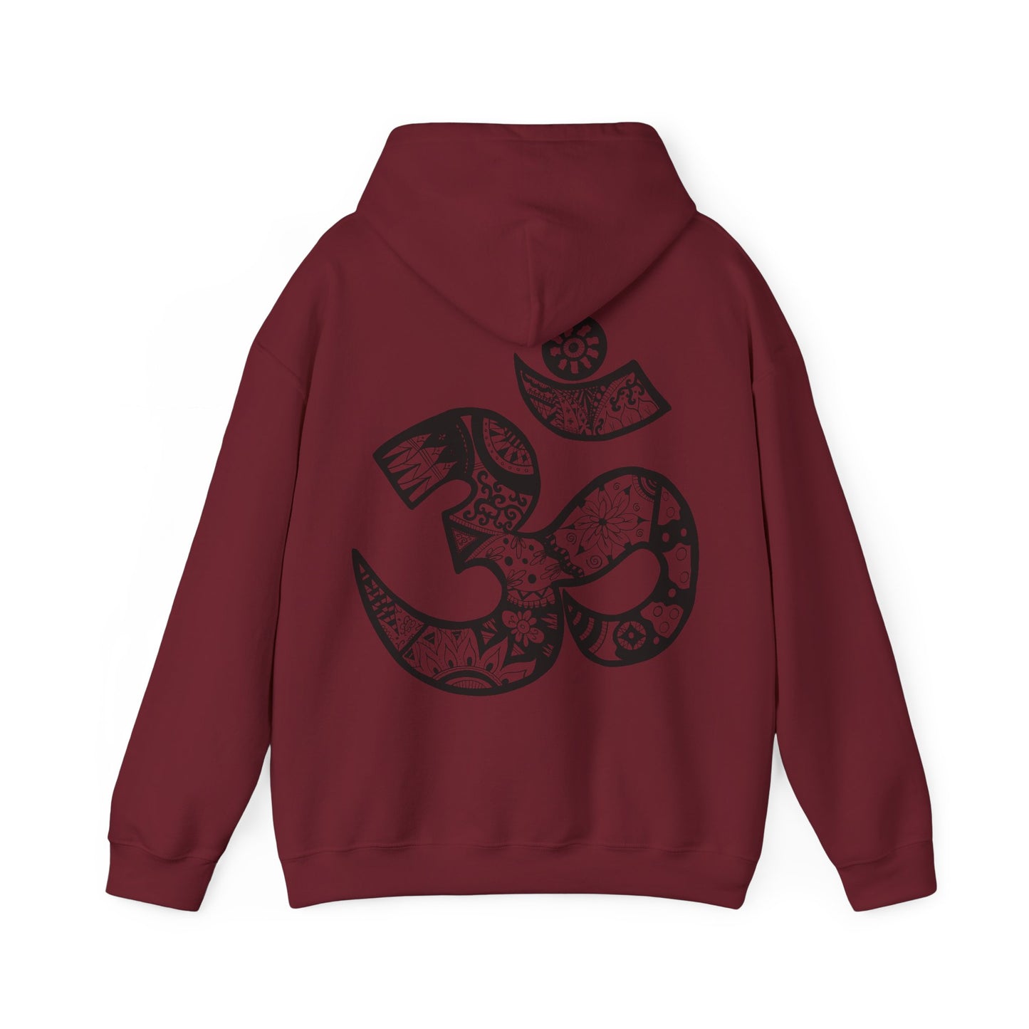 Om Hoodie Mandala inspired