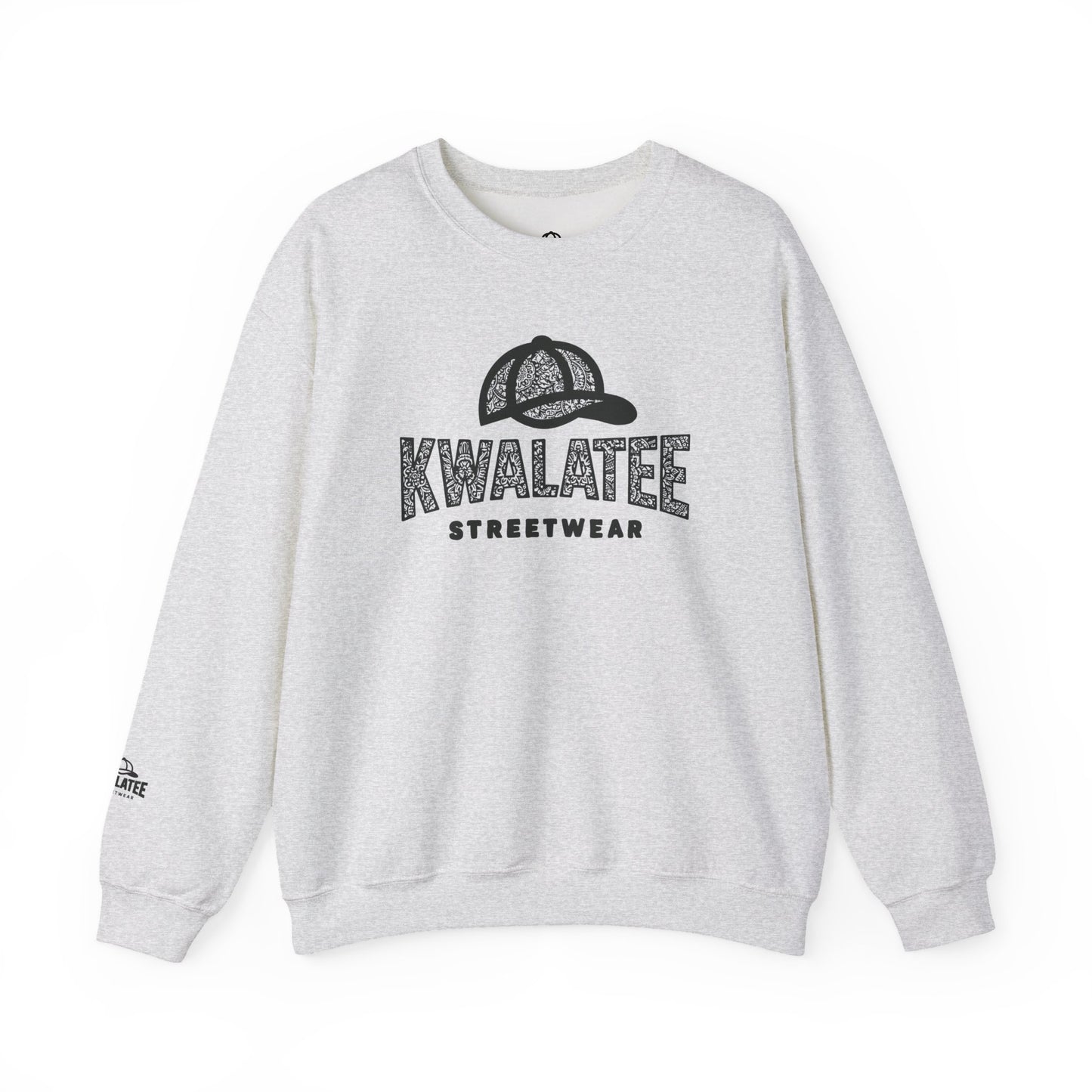 Kwalatee Streetwear Crewneck Sweatshirt — Mandala Logo