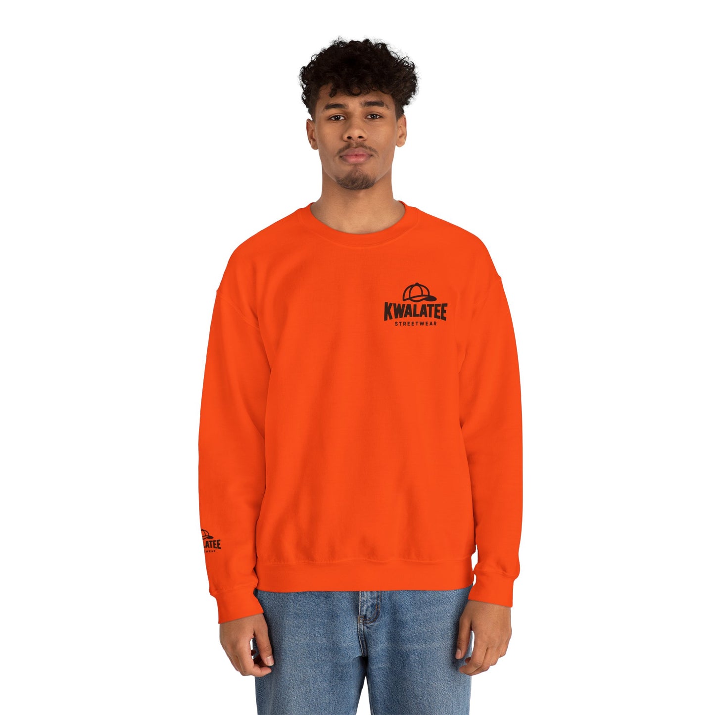Kwalatee Branded Logo Crewneck Sweatshirt