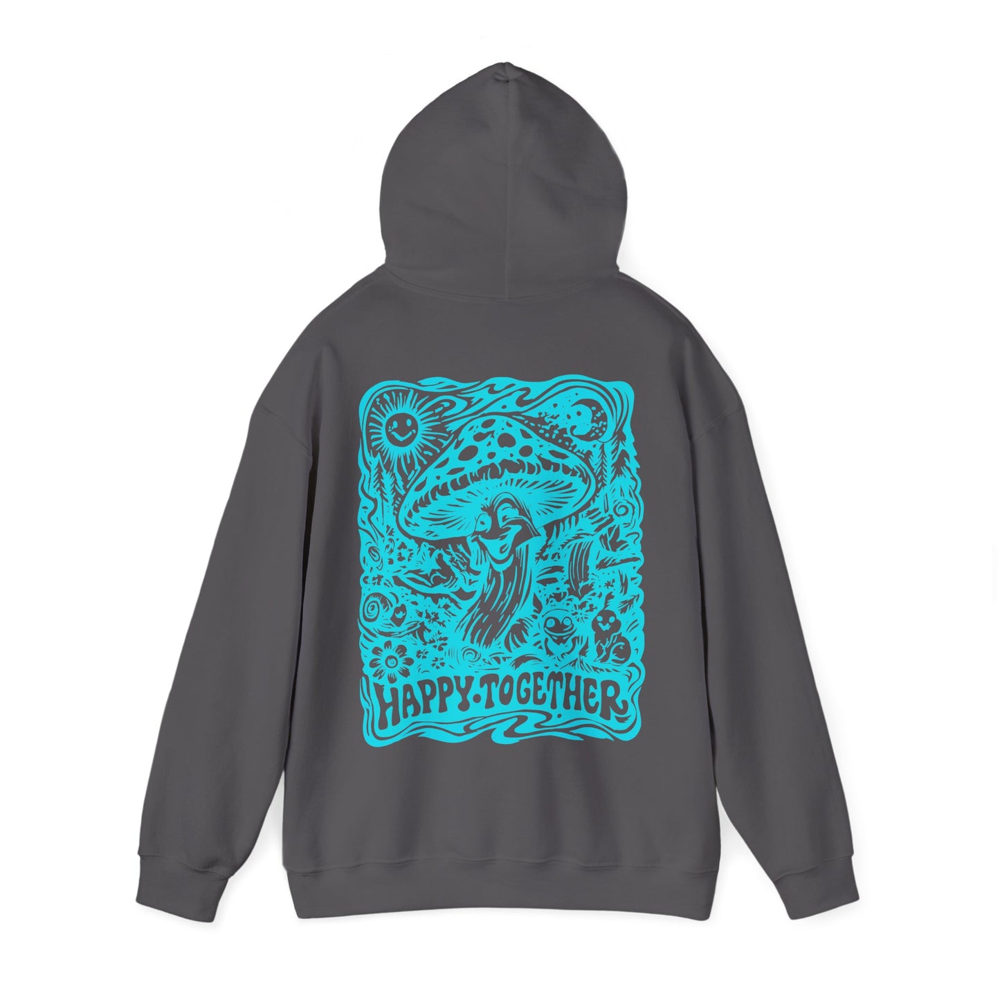 Happy Together Mushroom Hoodie — Kwalatee Graphic Pullover