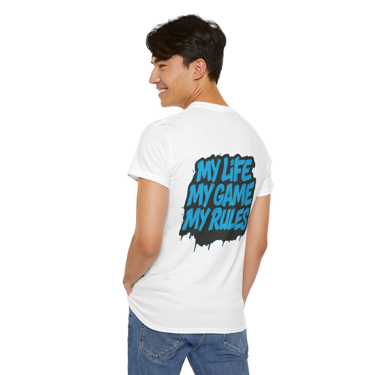 Graphic Tee — "My Life My Game My Rules" Streetwear T-Shirt