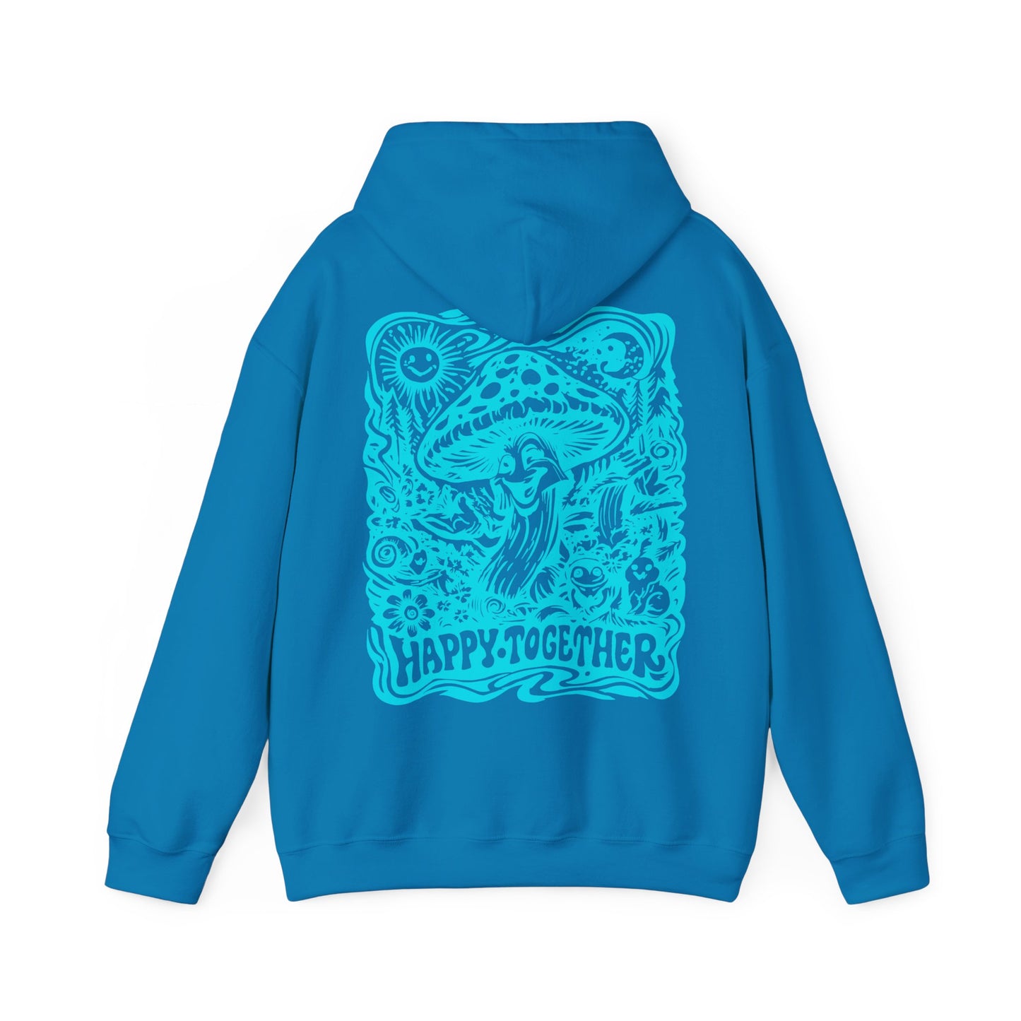 Happy Together Mushroom Hoodie — Kwalatee Graphic Pullover