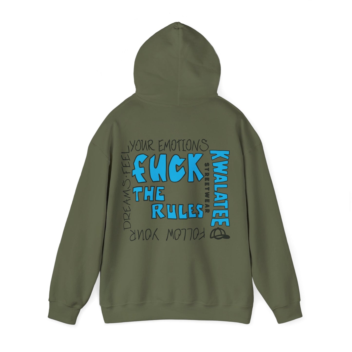 Kwalatee Hoodie — “Fuck The Rules”
