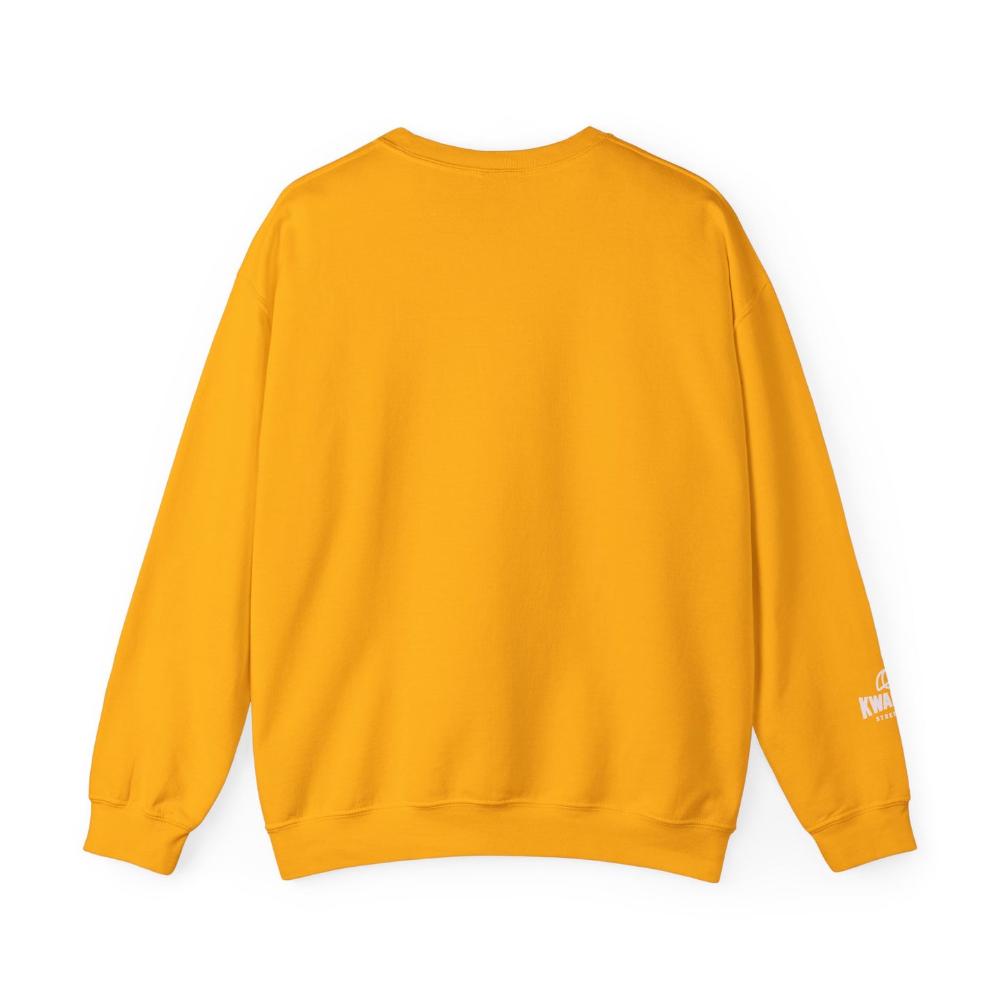 Kwalatee Streetwear Crewneck Sweatshirt — Minimal Logo Black Pullover