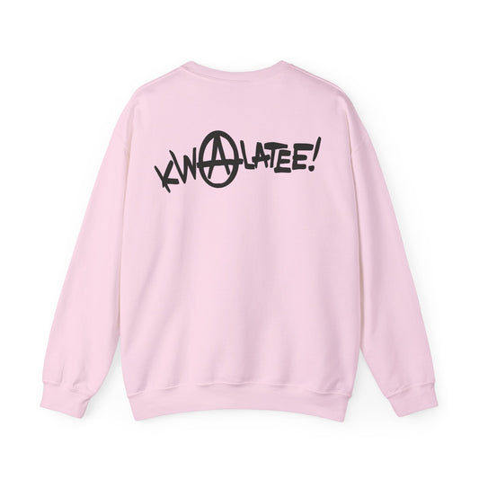 Crewneck Sweatshirt — Kwalatee Graffiti Logo Pullover